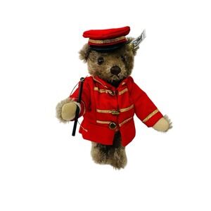 STEIFF 0120/19 1988 L'td Ed. Golden Age of Circus Mohair Band Bear w/Baton #858
